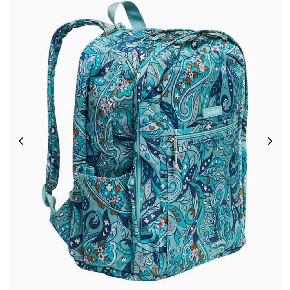 Vera Bradley Lighten Up Grand Backpack in Daisy Paisley